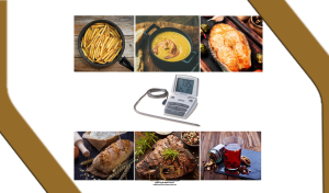 تایمر و ترمومتر دیجیتال پروب‌دار 1500 تفا TFA |هم تایمرکورنومتر هم ترمومتر!!