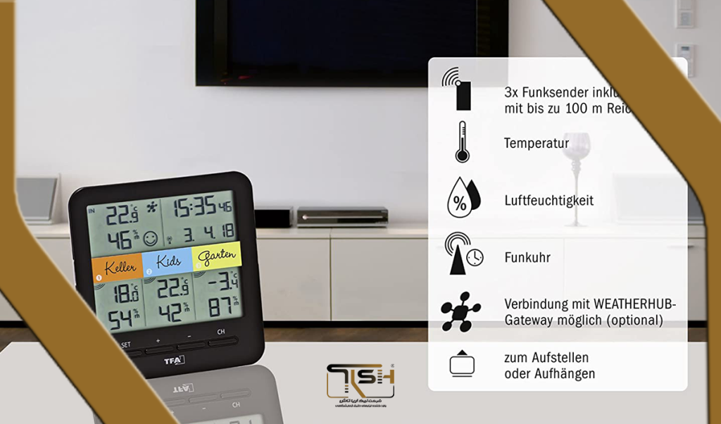 مزایای استفاده از  ترموهیدرومتر 3060 Klima@Home