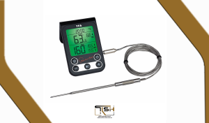 ترمومتر دیجیتال پروب‌دار 14.1512.01 تفا (KÜCHEN‑CHEF) | مناسب پخت‌گوشت و کنترل دمای آون