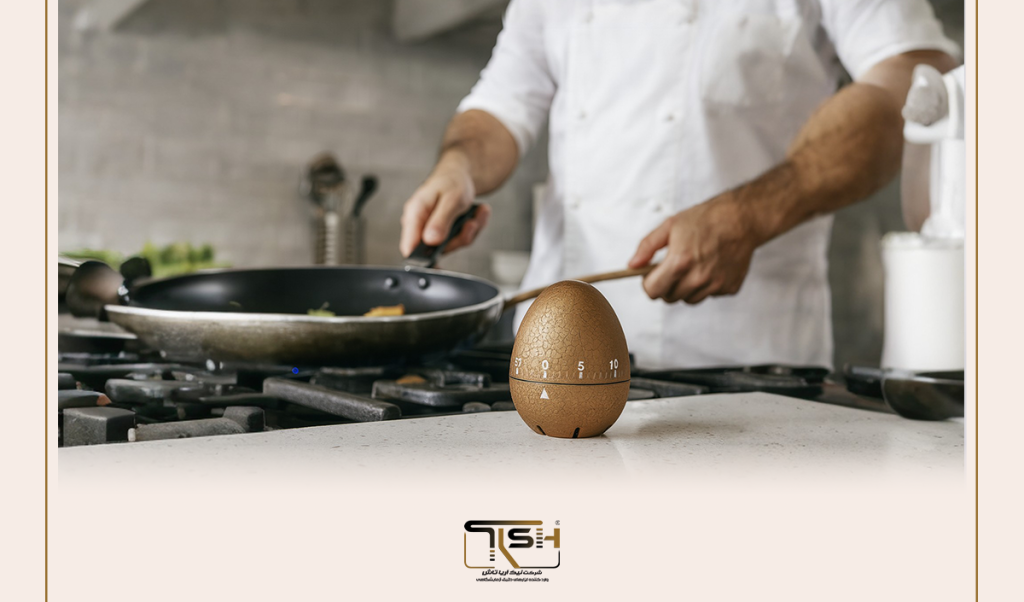 آشپزخانه جایی است که زمان، طعم را می‌سازد یا خراب می‌کند